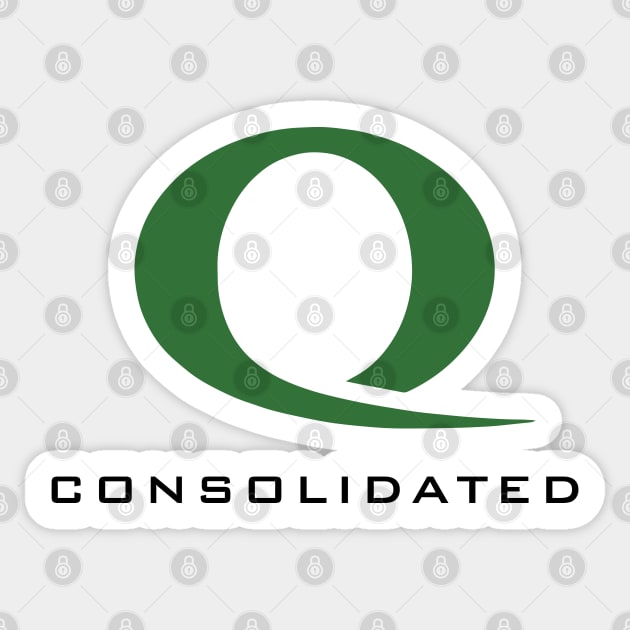 Queen Consolidated shirt – Q logo, Arrow, Green Arrow Sticker by fandemonium